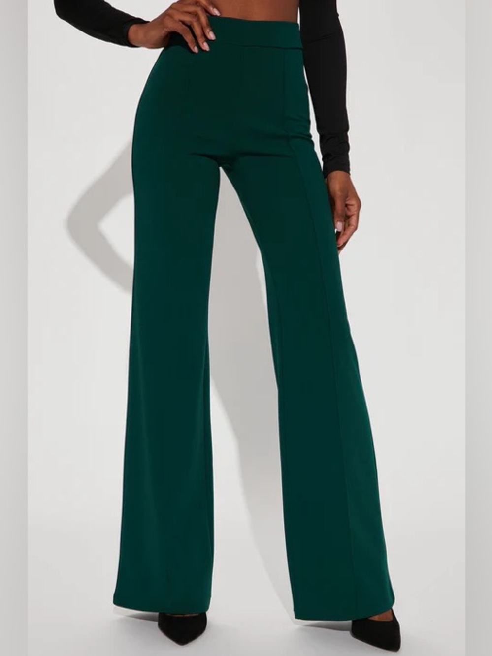 Hunter Green Victoria High-Waist Dress Pants NEW 🏷️